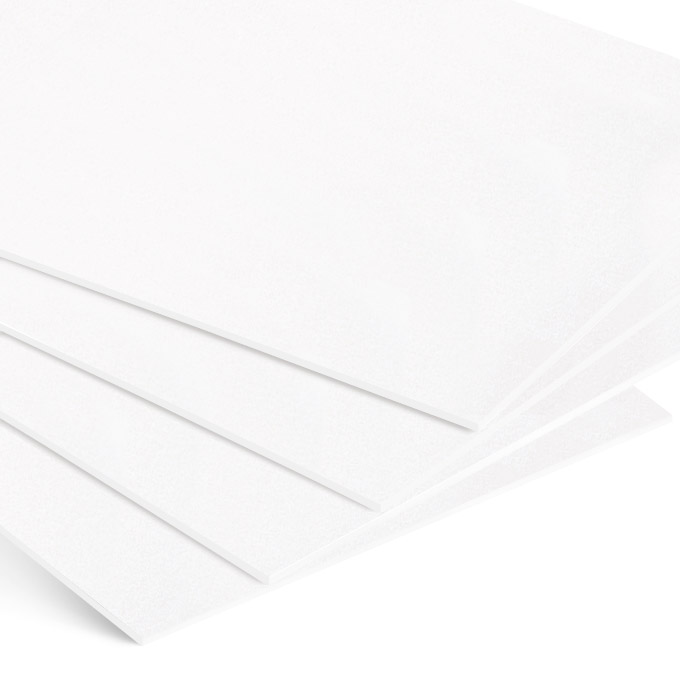 White Core Passepartoutkarton, Lagermaß ca. 80 x 120 cm