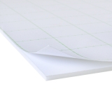 Leichtschaumplatten - 5 mm - weiß - selbstklebend - 21 x 29,7 cm (DIN A4) - 10er Pack