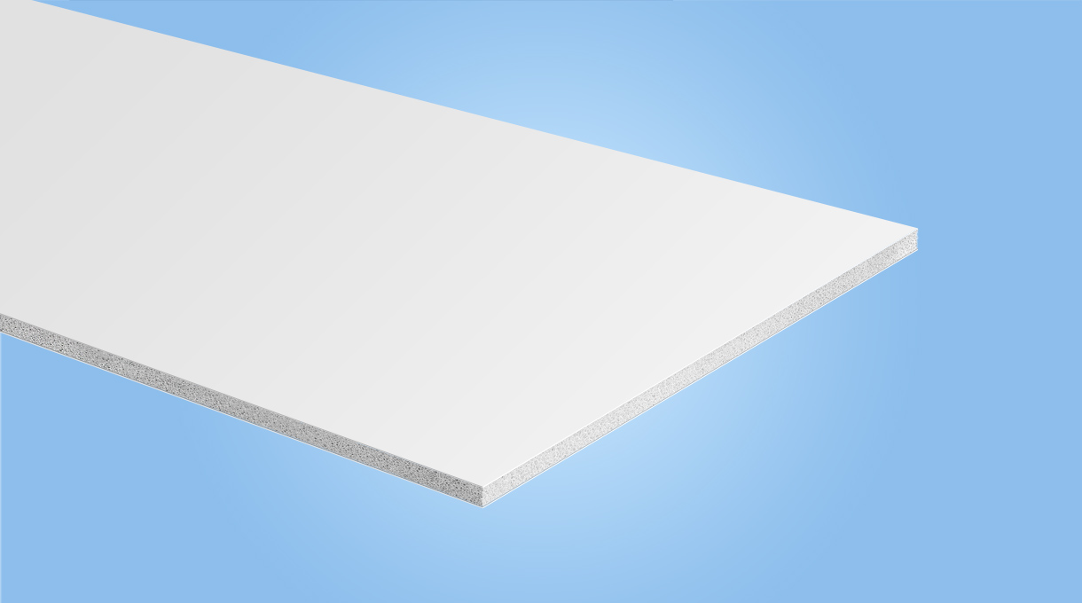 Leichtschaumplatten - 5 mm - weiß - selbstklebend - 21 x 29,7 cm (DIN A4) - 10er Pack