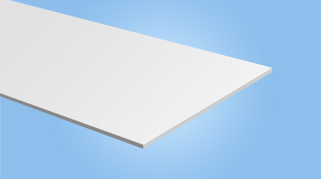 3 mm Forex®-Hartschaumplatte - weiß